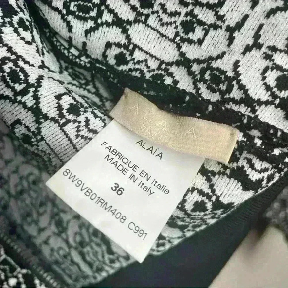 Alaia knit zip-up jacket - Picture 5 of 12